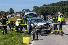 AUT, Unterwegs in Oberösterreich, VU Aufräumarbeiten, Eggelsberg