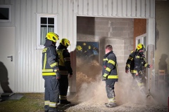 Brand Industrie in Moosdorf am 09.02.2024