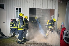 Brand Industrie in Moosdorf am 09.02.2024
